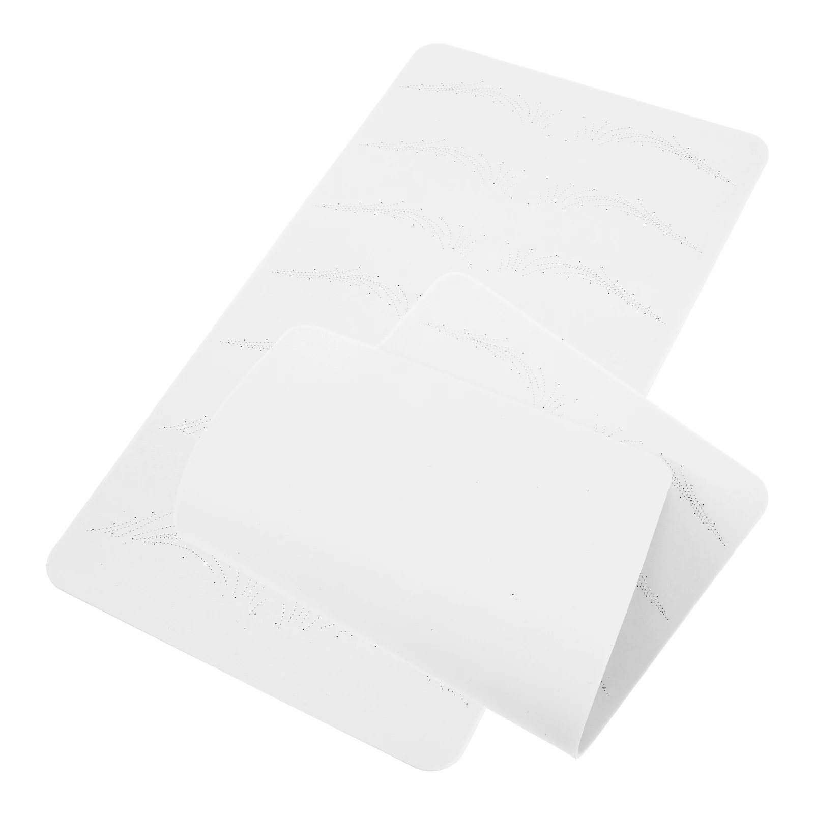 

2Pcs Eyebrow Practice Skin Silicone Fake Skin for Brow Shaping Practice Technique Training Professional Kit