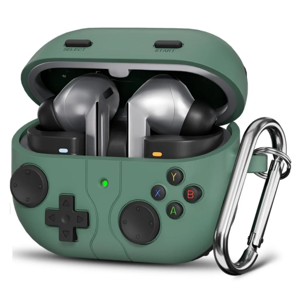 Neu für Samsung Galaxy Buds 3 FE/3 Pro/3 Hülle Silikon Klassisches Spieler-Design mit Reinigungsset für Samsung Galaxy Buds 3 FE – Detail 10