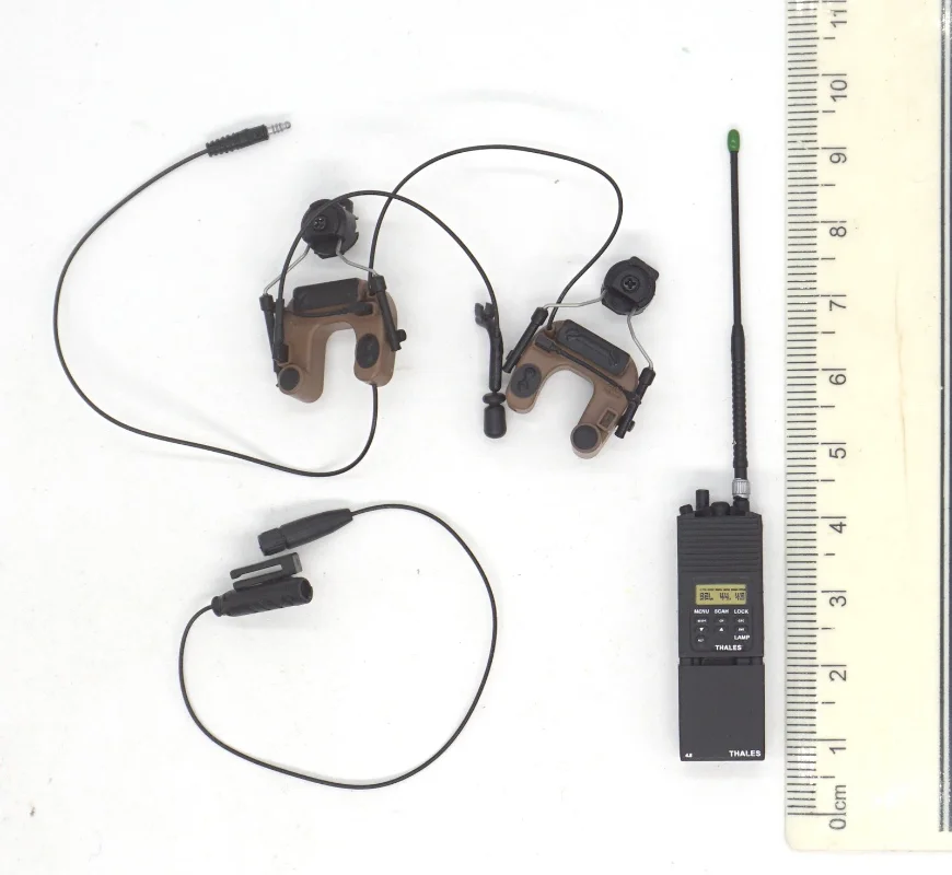 EASY&SIMPLE 1/6 Scale ES 26061 Soldier Radio Earphones Model for12''CAG Delta Force