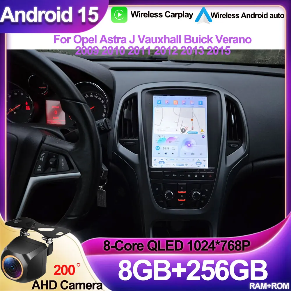 Android Carplay Car Radio Multimedia Player GPS Navigation For Opel Astra J Vauxhall Buick Verano 2009 2010 2011 2012 2013 2015
