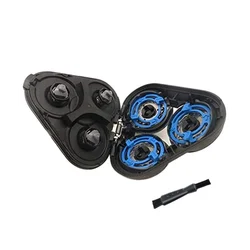 Conjunto de cabezal completo de repuesto para afeitadoras Philips Norelco Series S5000, S5370, S5571, S5420, S5140, S5078, S5077, S5050