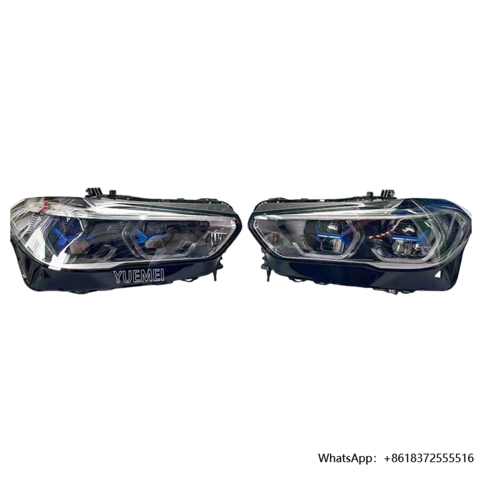 

High-quality Headlamps Suitable for X5 G05 Upgrade Black Shadow LED Laser Headlights