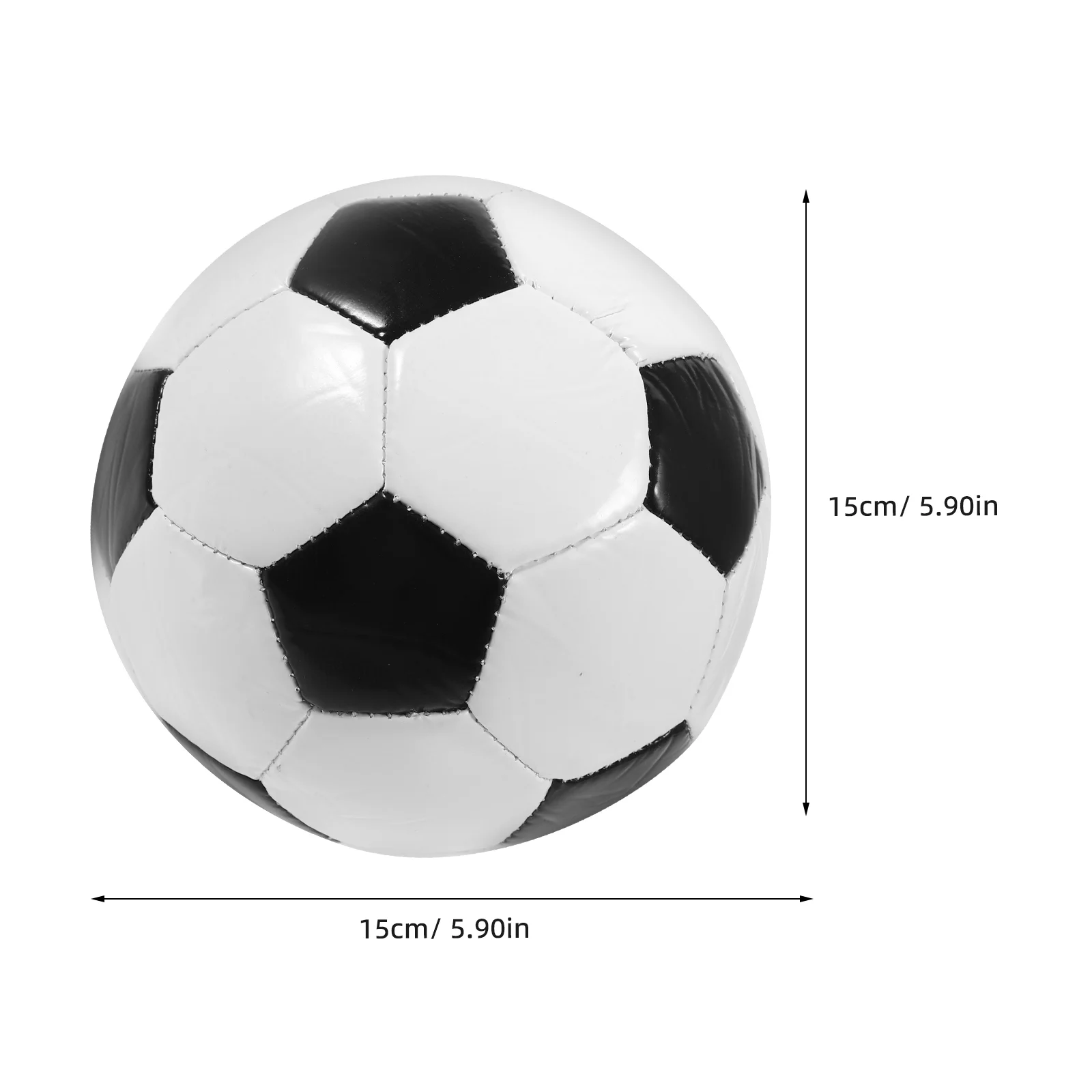 Blank White Football Toddler Kids Soccer Team Pvc Plain Toy Educational Plaything