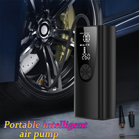 2024 New P005 8000mAh wireless wired portable car air compressor 12V 150PSI electric tire inflator pump for car motorcycle balls
