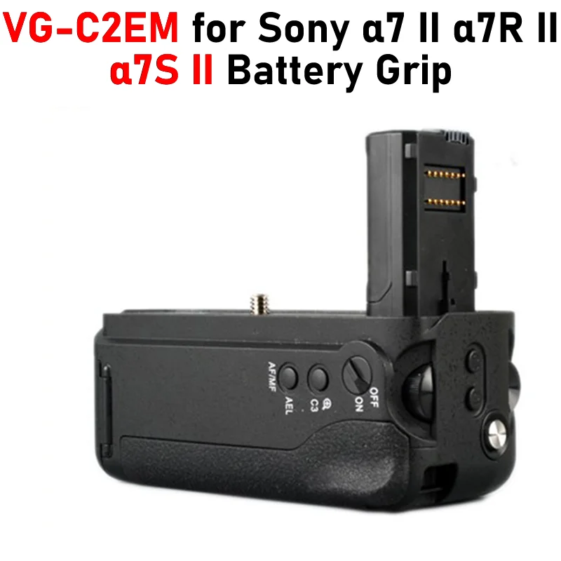 A7S2 Vertical Grip VG-C2EM Vertical Grip for Sony Alpha 7S II A7S II A7SII A7SM2 ILCE-7SM2 Battery Grip