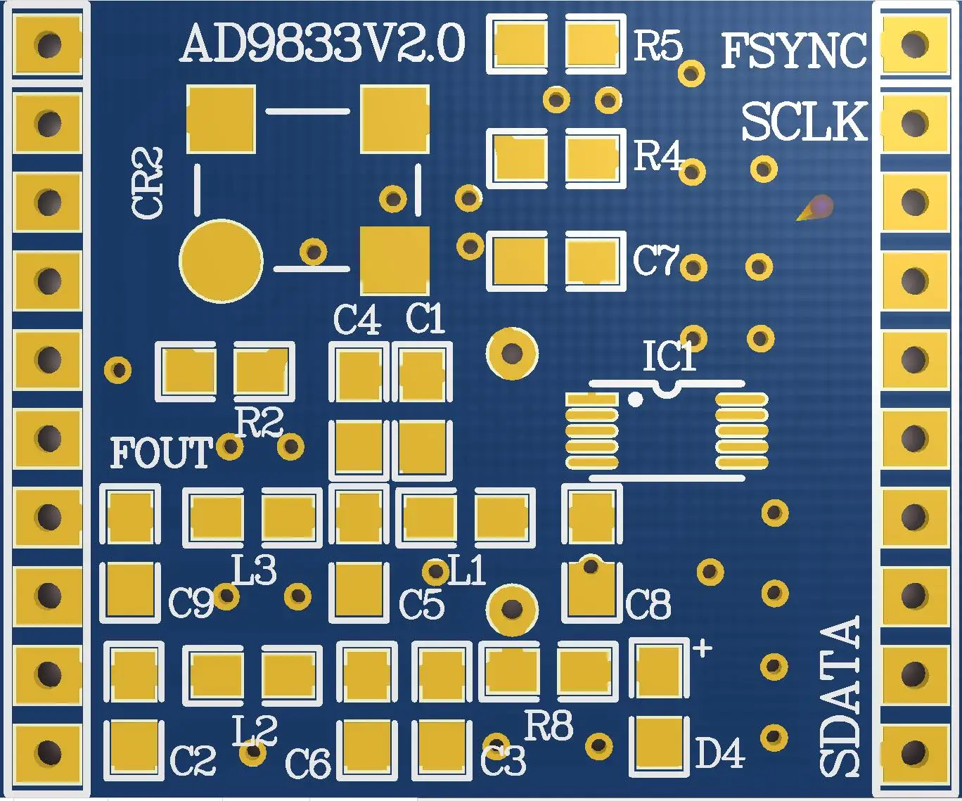 DDS Signal Source AD9833 Module, Signal Generator Triangle Wave, Square Wave, Sine Wave, with Filter