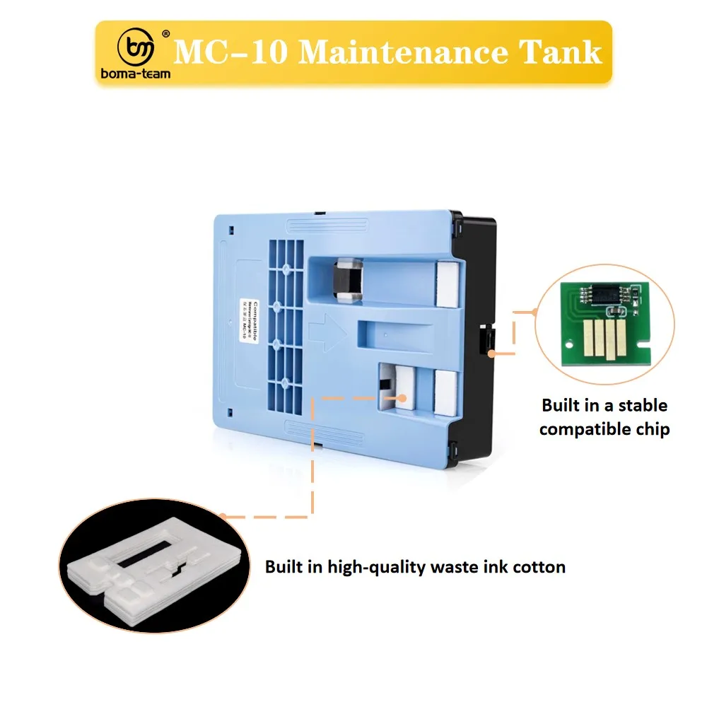MC-10 Maintenance Cartridge for Canon iPF650 iPF655 iPF670 iPF680 iPF685 iPF750 iPF755 iPF760 iPF765 iPF770 iPF780 iPF785