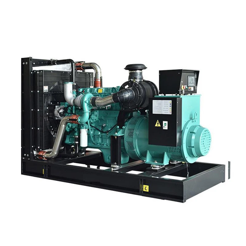 Generador diésel de refrigeración por agua de China 50kw 15kva 150kw 150 Kva 30kva 80kva 60hz, generadores de energía diésel de respaldo de marco abierto, precio