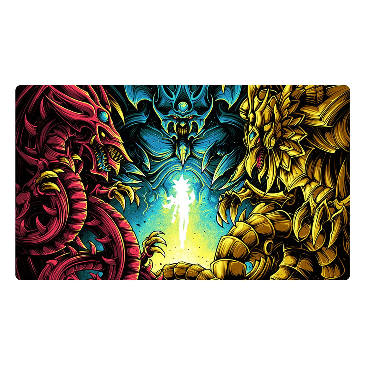 遊戯王ネオギャラクシーアイズフォトンドラゴン TCG マットネオブルー