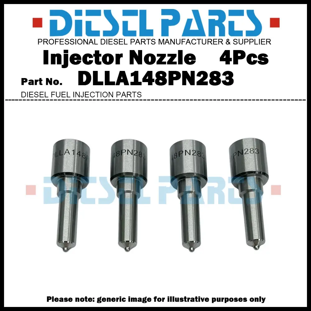 

4Pcs/Let Diesel Fuel Injector Nozzle Tips DLLA148PN283 NP-DLLA148PN2830ME748714