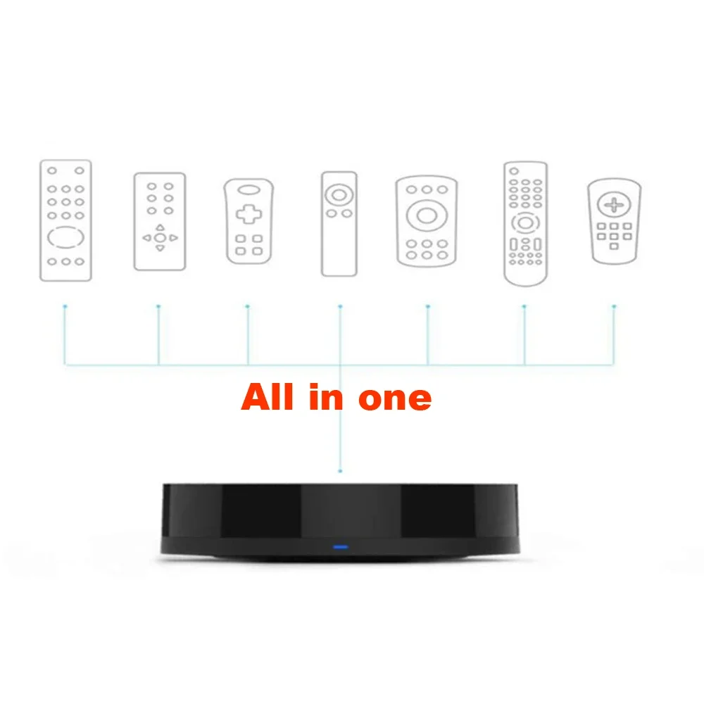 Original Xiaomi Mijia Universal Intelligent Smart Remote Controller WIFI IR Switch 360 degrees Automation Home Mi smart sensor