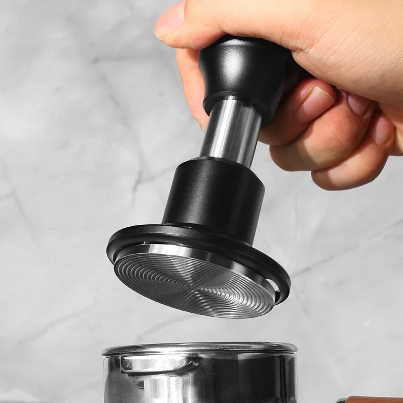 Spring Loaded Coffee Tamper 51/53/58mm Espresso Impact Constant Pressure Professional Barista Tools for Espresso Machines