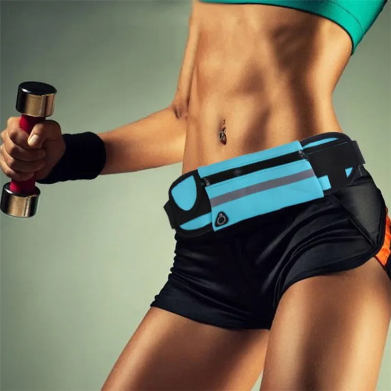 Outdoor Sports Fanny Pack Purse, Waterproof Phone Running Belt Waist Packs, Multifunctional Men and Women Invisible Kettle Bag view 6