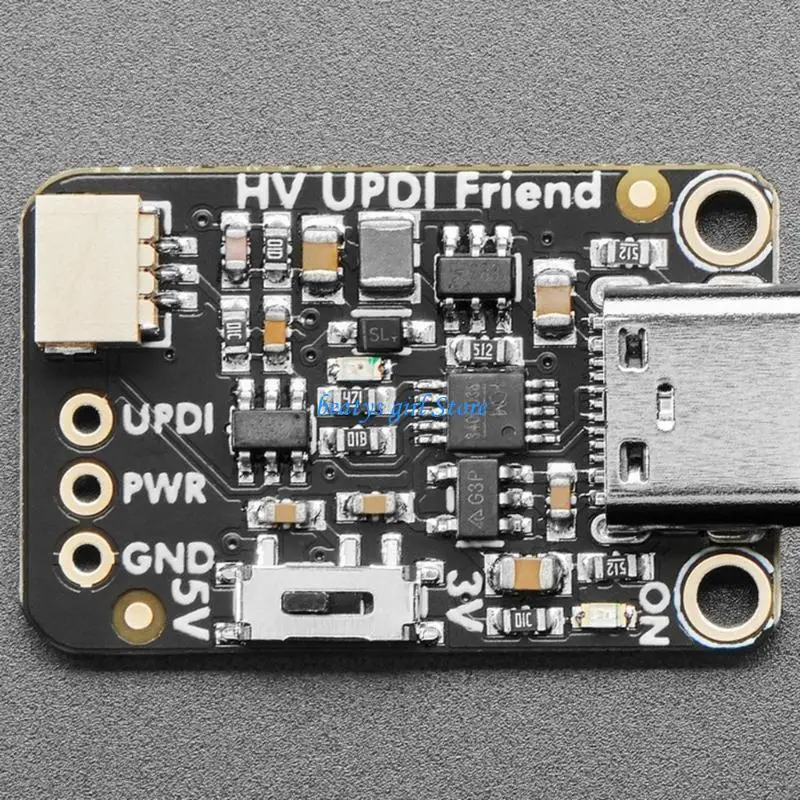 

C7AB Flexible UPDI Coding Panel USB UPDI Programmer With CH340E Part For Tiny Boards And Reliable Function
