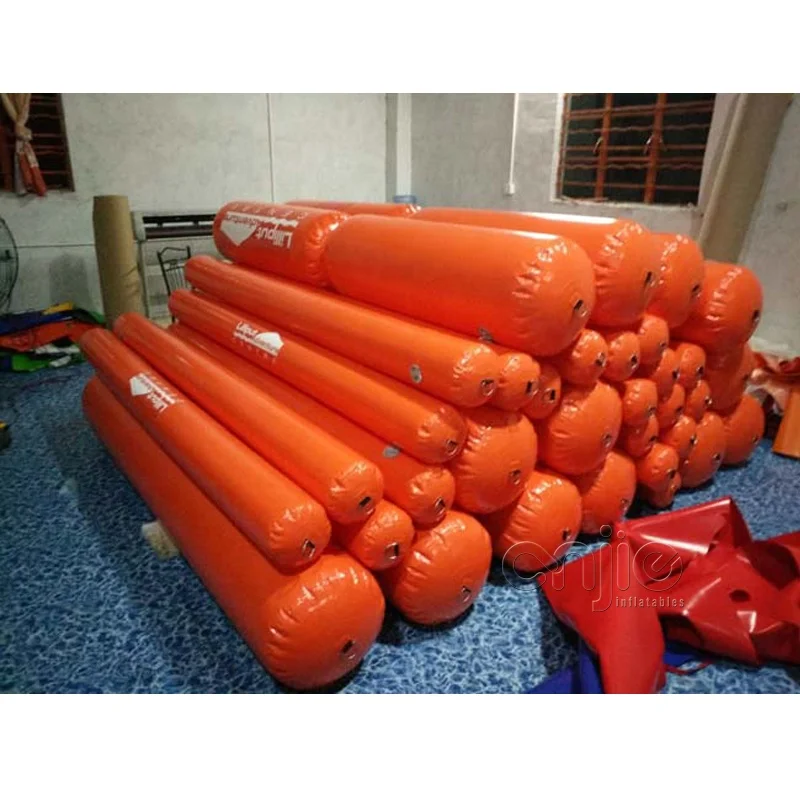 

Factory Direct Selling Inflatable Floating Pontoon Inflatable PVC Tube Obstacle for Water Sport Gamespromote sales