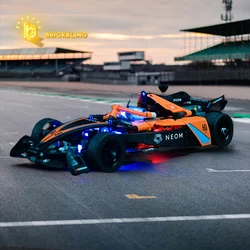 Brick Bling LED Light 42169 Set is suitable for McLaren Formula E Race Car building blocks (including lighting accessories only)