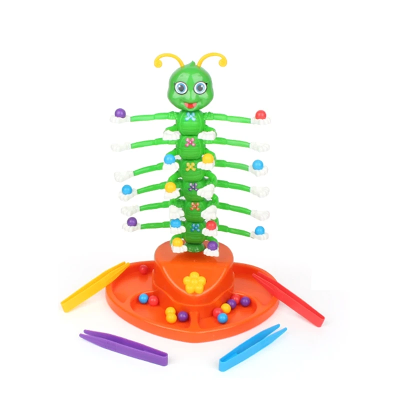 Fun Game Balance Electric Wiggle Dance Caterpillars Electric Swing Bug Fun for Caterpillar Toy Board Game for Child/Kids