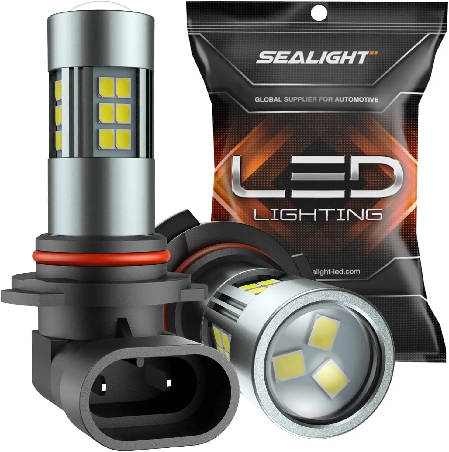 

9006 Fog Lights LED Bulb, 9006 Hb4 LED Fog Light Bulbs 1:1 Size 9006 Bulb Plug And Play, 6000k Xenon White Light Pattern, Pack o