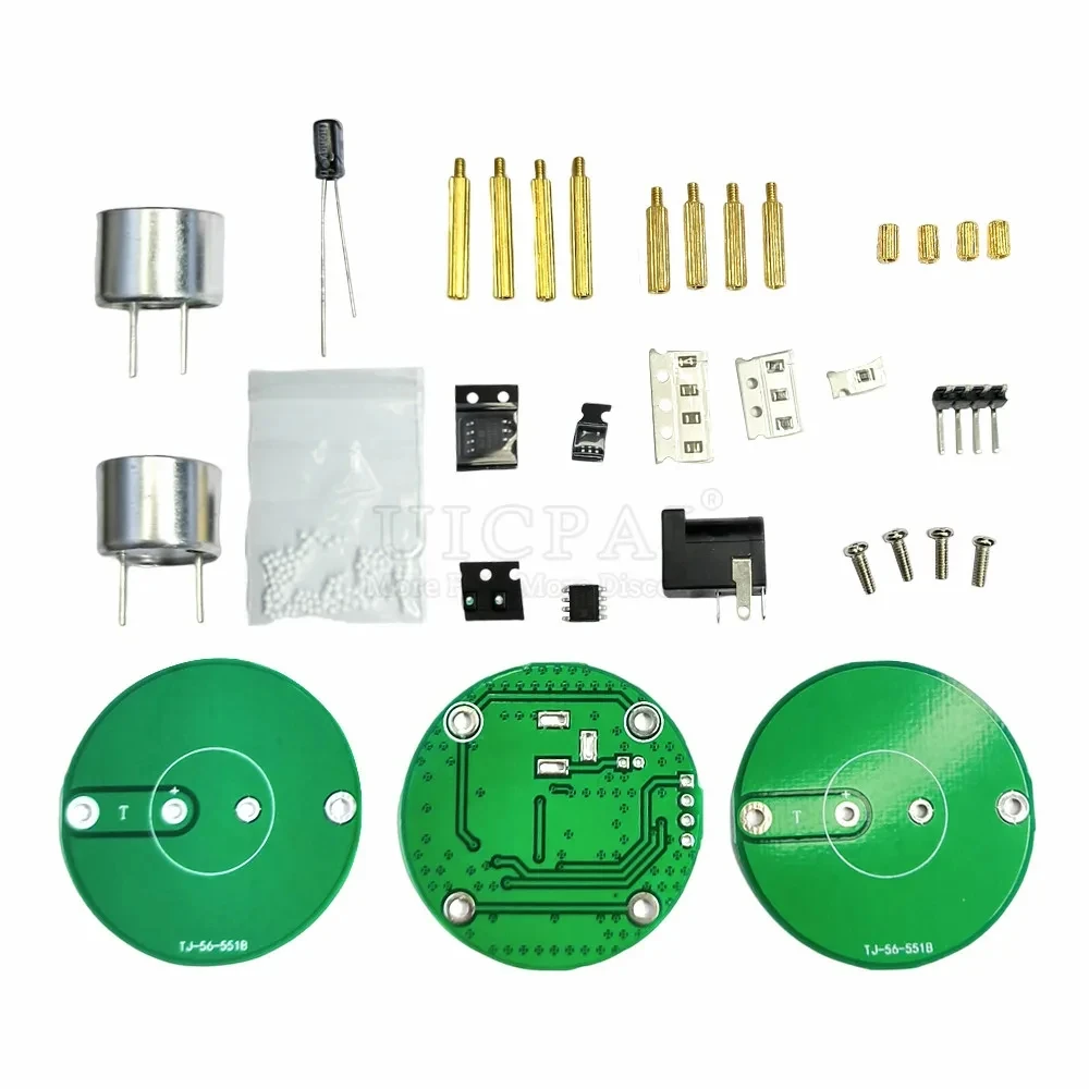 12V DIY Ultrasonic Levitation Kit Floating Standing Wave Control DIY Soldering Project Electronic Kit Acoustic Suspension