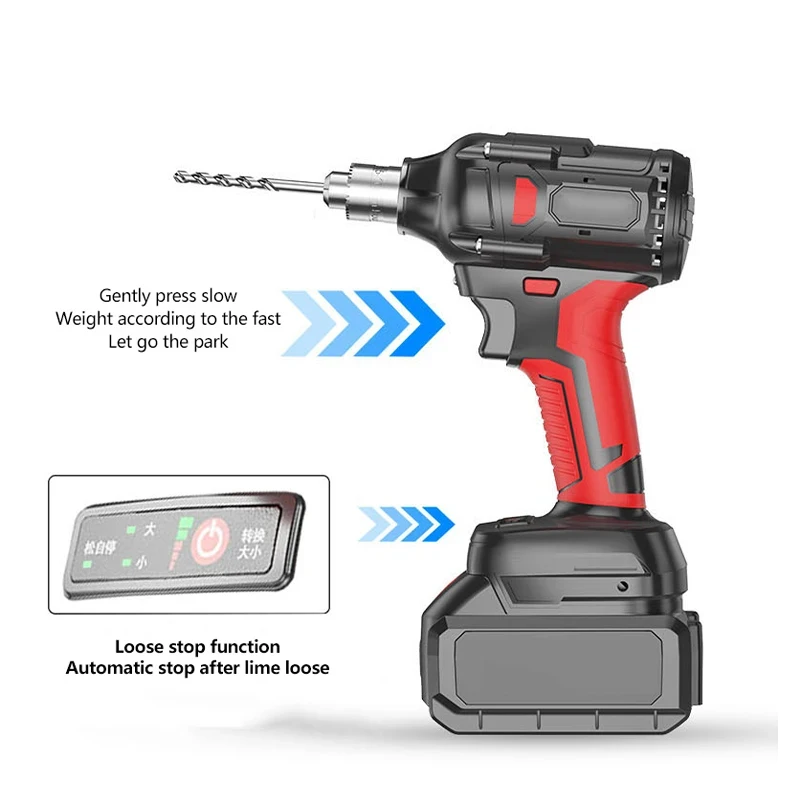 V Sockets Extension Fast Brushless High Torque Kits Cordless Impact Wrench For L Furniture