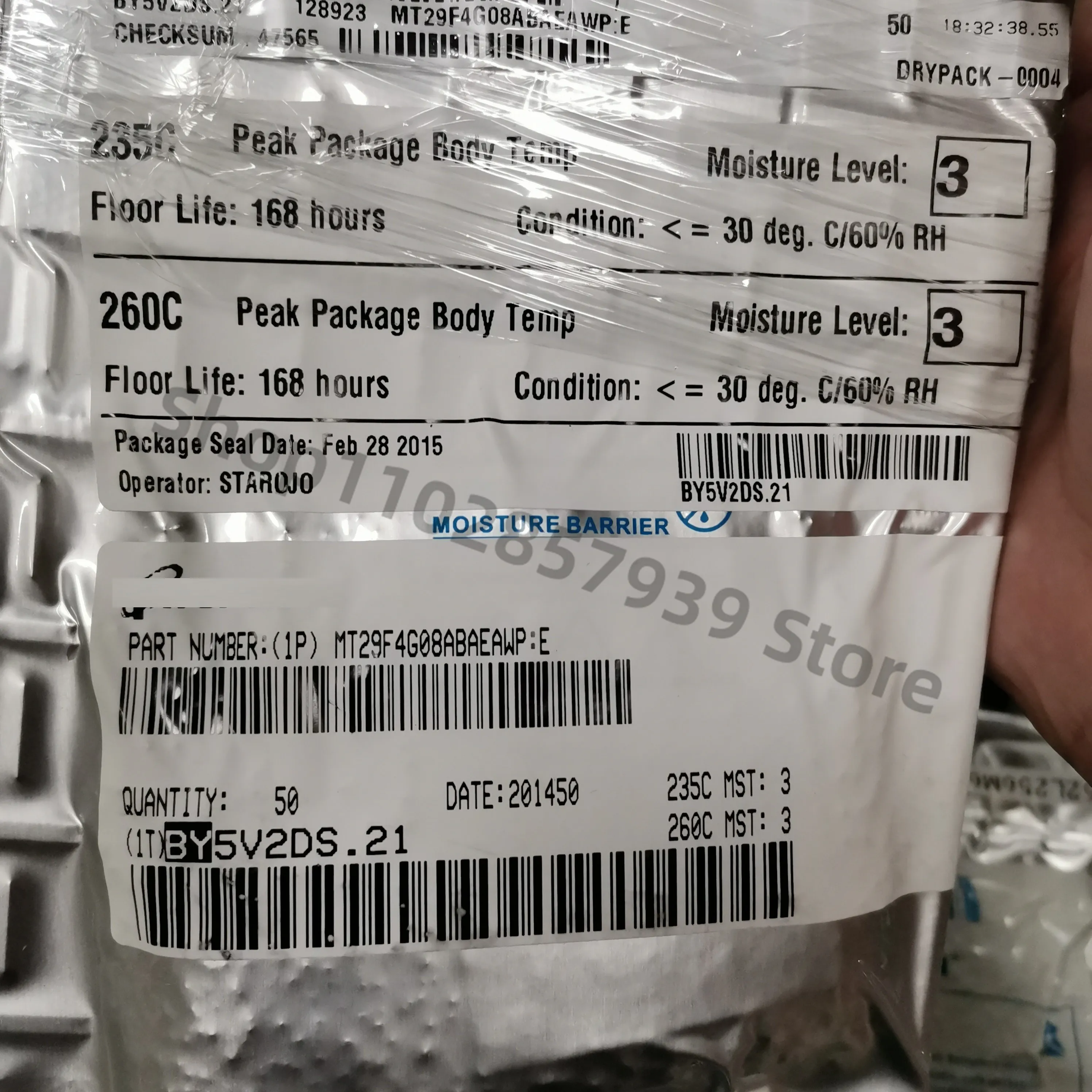 MT29F4G08ABAEAWP:E BGA 1 TEILE/LOS Original und authentisch, kostenloser Versand