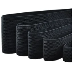 2024 High quality black waist elastic band / elastic belt 2-10cm / sewing clothing accessories / elastic band / rubber band