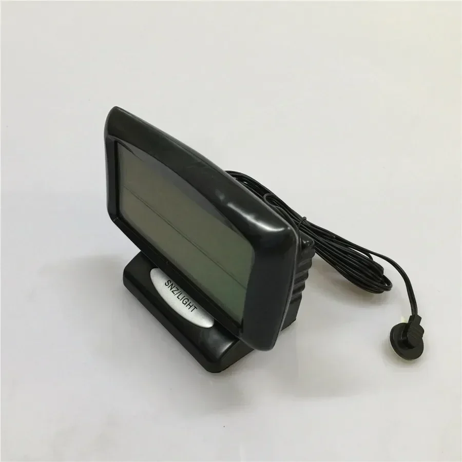 For car clock inside and outside dual thermometer car digital electronic watch electronic clock luminous free shipping