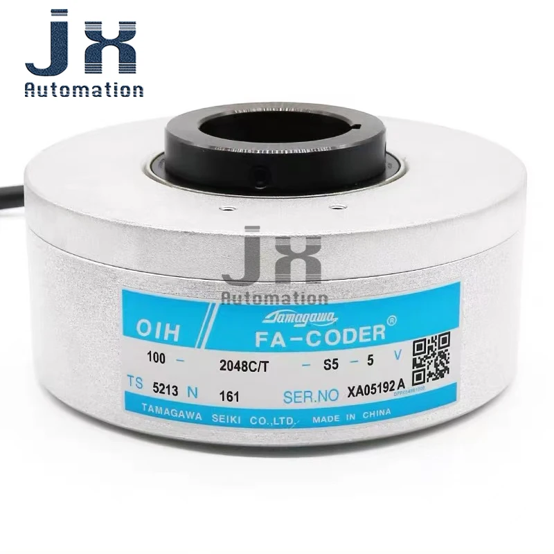 Tamagawa 2048P/R Incremental Rotation Encoder DC5V Outer Diameter 100mm TS5213N161 TS5213N2563 Elevator Parts  Encoder