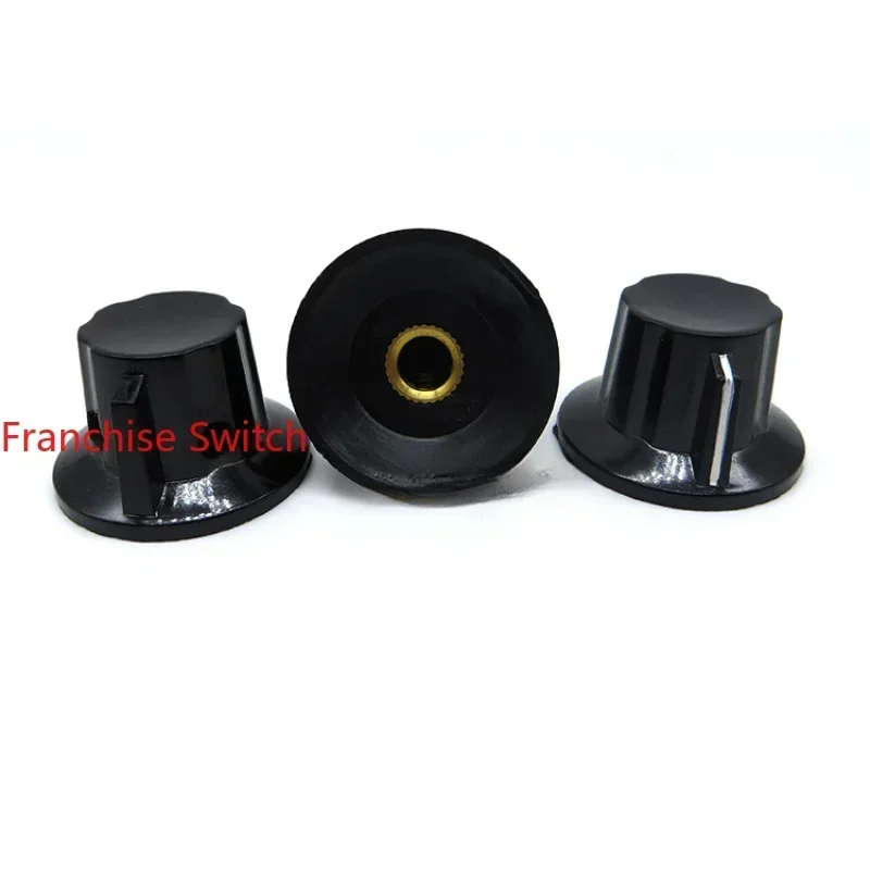 10PCS Potentiometer Encoder Band Switch Matching High-quality Bakelite Knob Cap Lock Screw Diameter 29.5 × 18.5mm