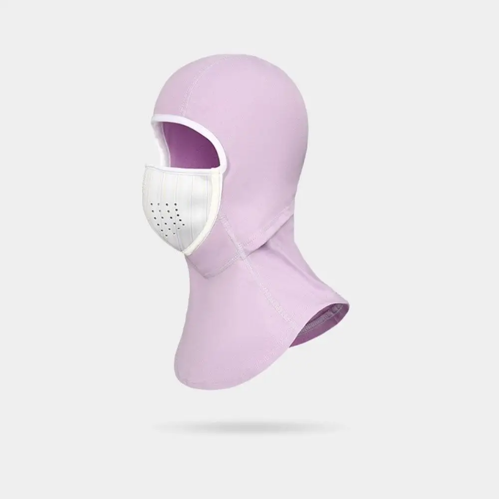 قناع وجه شتوي سميك من الصوف المغناطيسي للتزلج بالاكلافا مقاوم للرياح ومقاوم للبرد ومبطن بالصوف وغطاء رأس دافئ قابل للتنفس