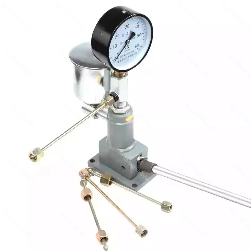 Hand Pressure Diesel Injector Nozzle Tester Atomization Bench Tool Engine Verifier