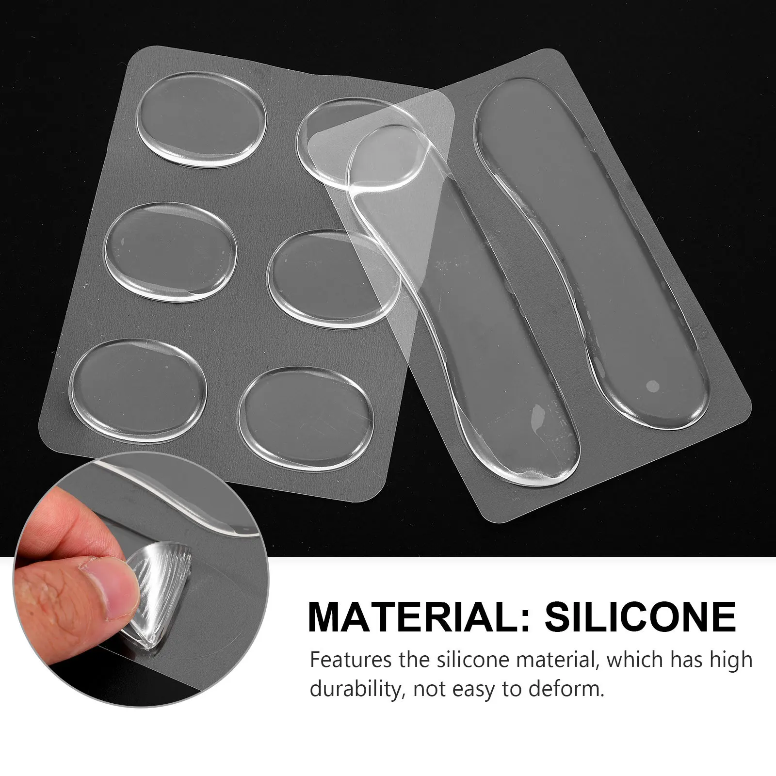 

16pcs Silicone Mute Pad Self-Adhesive Reusable For Drum Kit Snare Cow Bell Percussion Tone Control Drum Accessory Instrument
