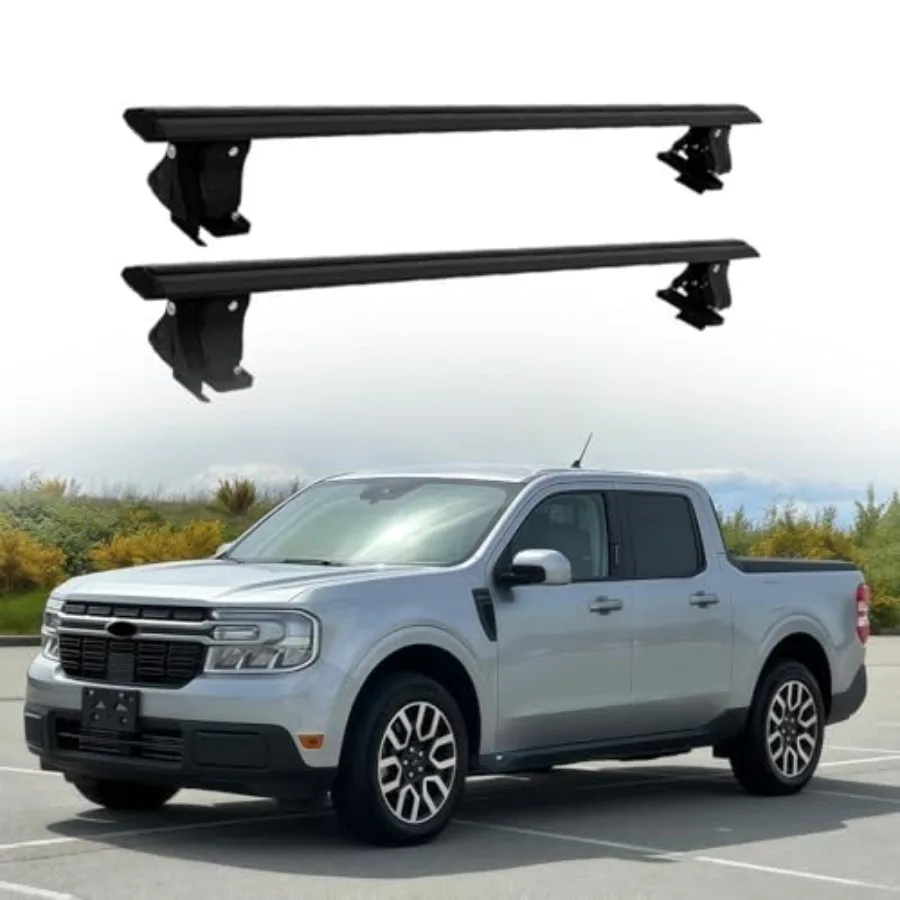 

2Pcs Aluminum Alloy Lockable Crossbar for Ford Maverick 2022-2024 2025 Cross Bars Holder Car Roof Rail Rack Rooftop Luggage Car