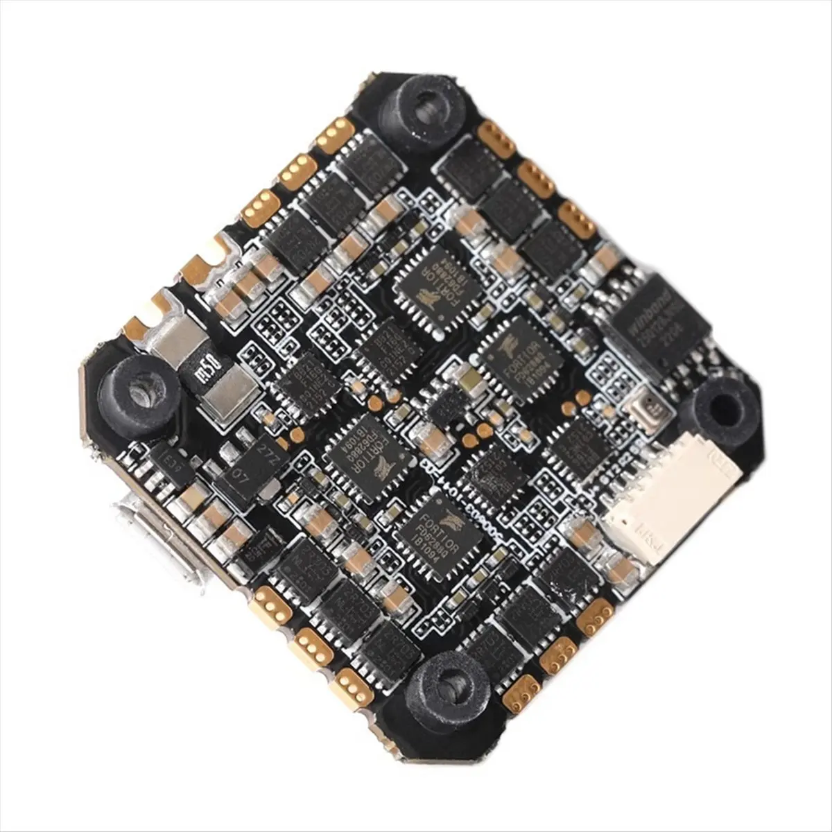 AC2130★♠◐F7 35A AIO Flight Controller STM32F722 Onboard MPU6500 Gyroscope 25.5x25.5MM BLHELIS 3-6S for RC FPV Racing Drone
