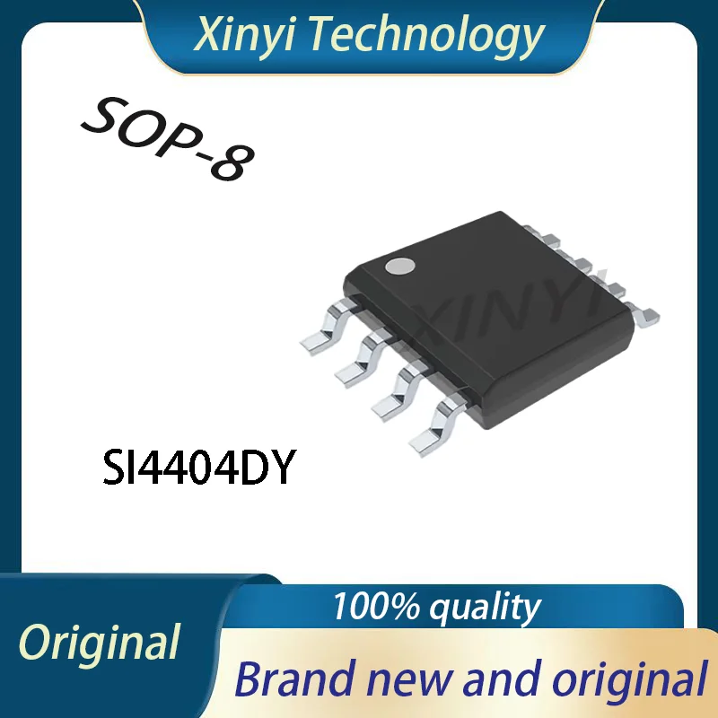 

5 pcs/lot SI4404DY-T1-E3 4404 SOP8 SI4404DY-T1-GE3 SI4404DY-T1 SI4404DY SI4404 N-Channel 30V/15A (D-S) MOSFET 100% New original