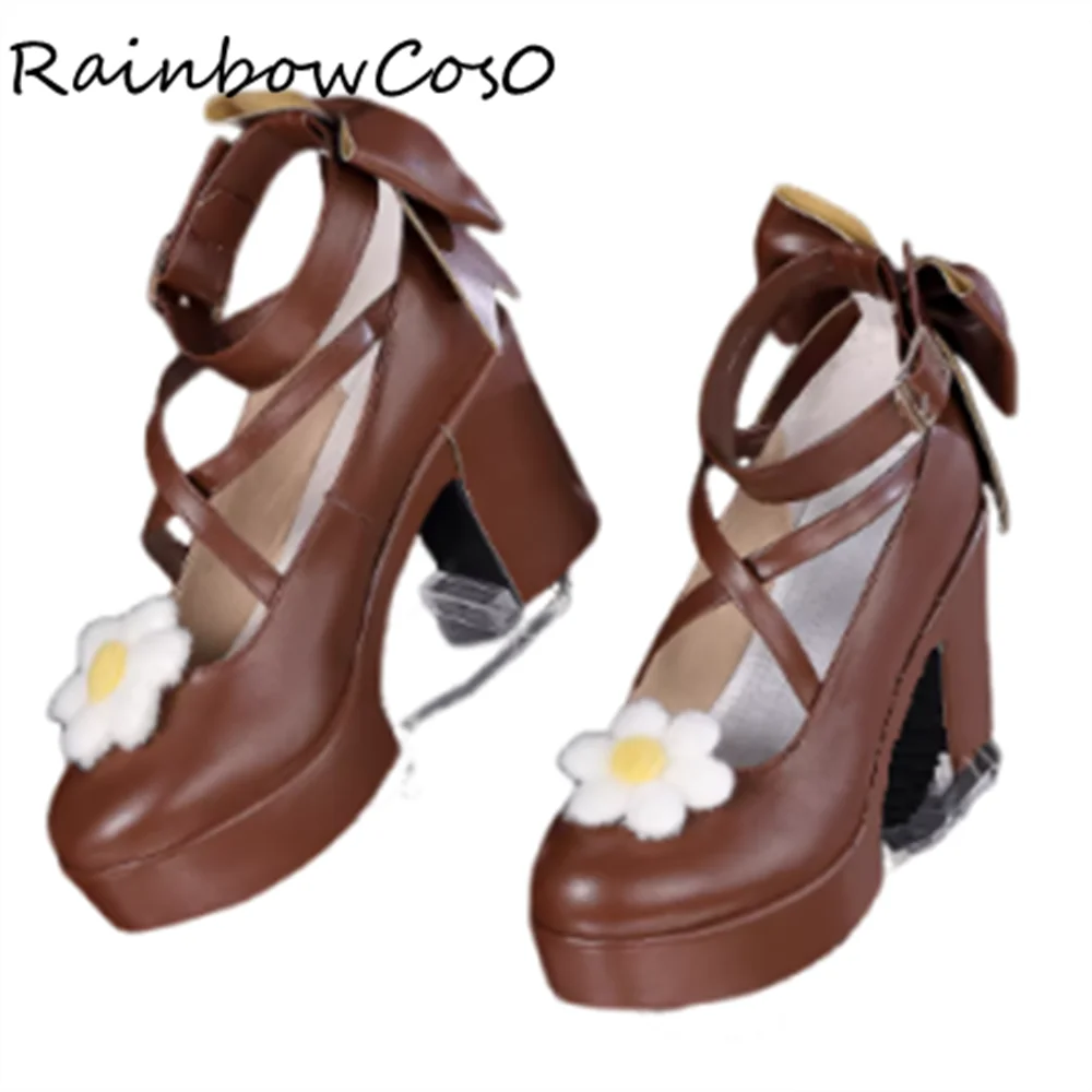 

Kuchiba Chisa Wuthering Waves Обувь для косплея Сапоги Игра Аниме Хэллоуин Рождество RainbowCos0 W5541