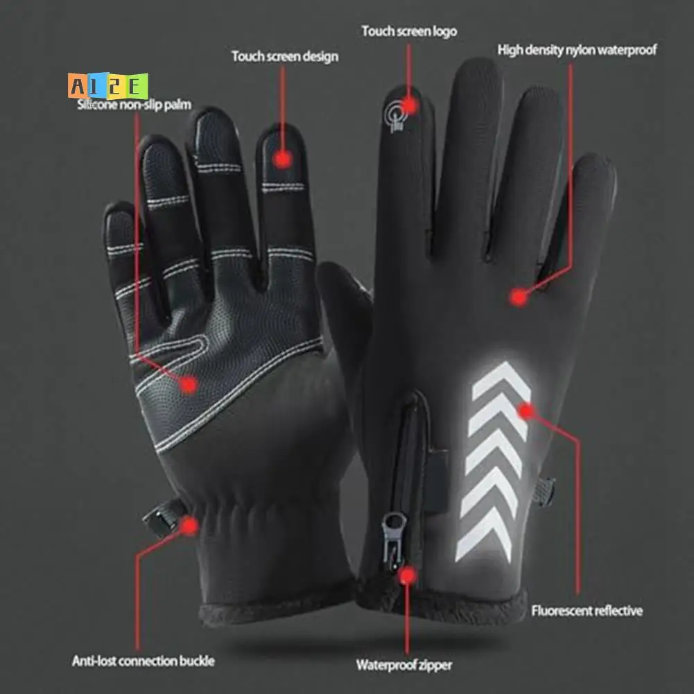 

A12E-Heating Gloves, Anti-Slip Heating Motorcycle Gloves, Windproof Heating Work Gloves, Waterproof Heating Gloves
