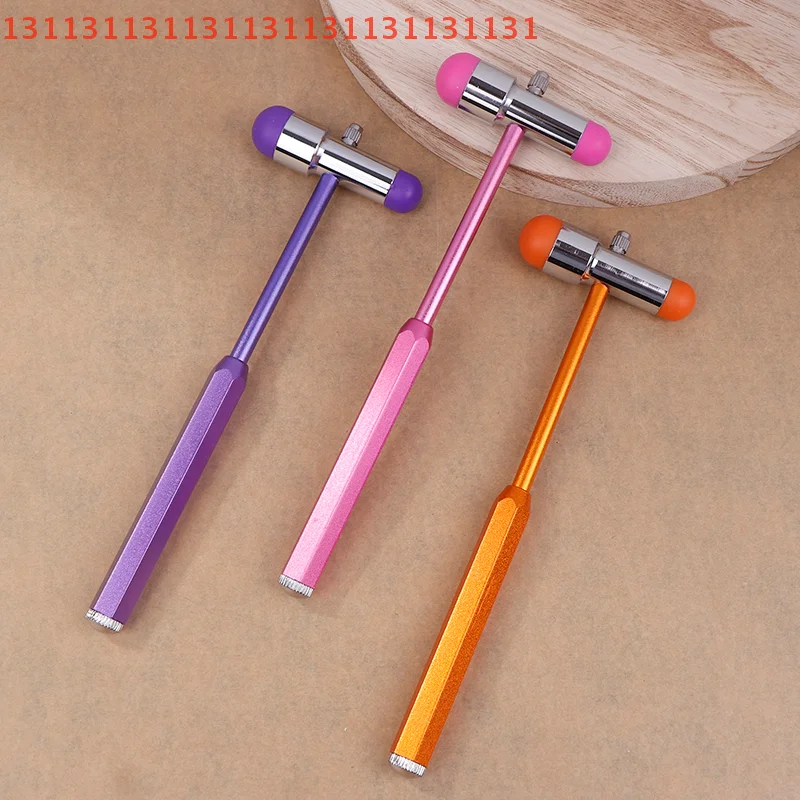 1 قطعة تدليك العصبي الركبة رعشة قرع منعكس التشخيص قرع أداة باك فحص العصب منعكس المطرقة الطبية #4