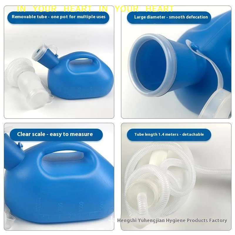 

【X】1 Piece Portable Urinal Pee Bottle 2000ML For Men And Women Spill Proof Unisex Potty For Home Camping Car Travel Accessories
