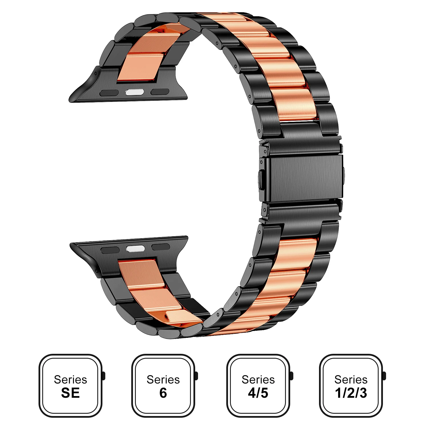 Neues Metallarmband für Apple Watch 12 11 10 46mm 45mm 44mm Edelstahl-Armband IWatch 9 8 7 6 SE 42mm 41mm 40mm 38mm Band – Detail 26