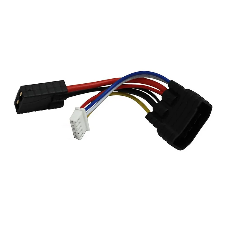 2S/3S/4S TRX ID Connector Converter Lipo Battery Charge Adapter Lipo Charger Cable Wire 16awg 8cm