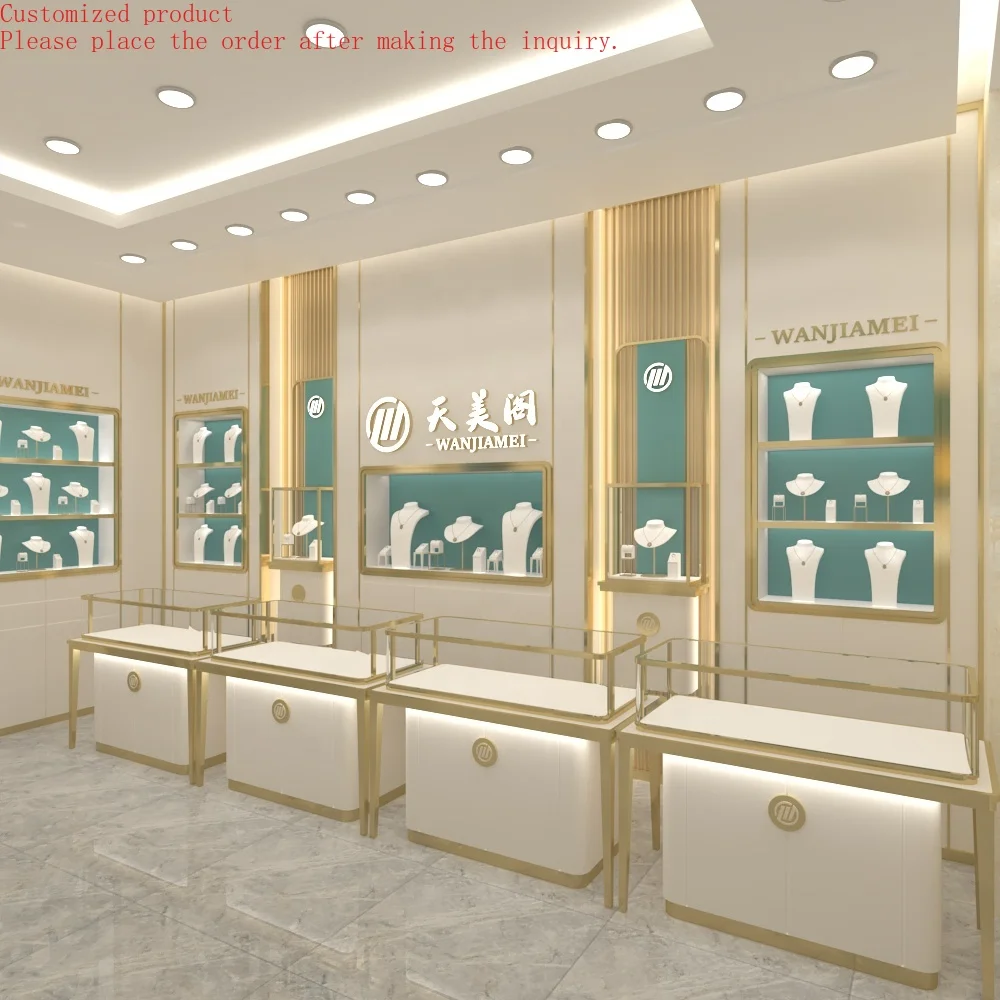

Custom.Custom Made Fashion Jewellery Accessories Glass Cabinet Furniture Jewelry Display Case Jewelry Showcases Kiosk Showroom C