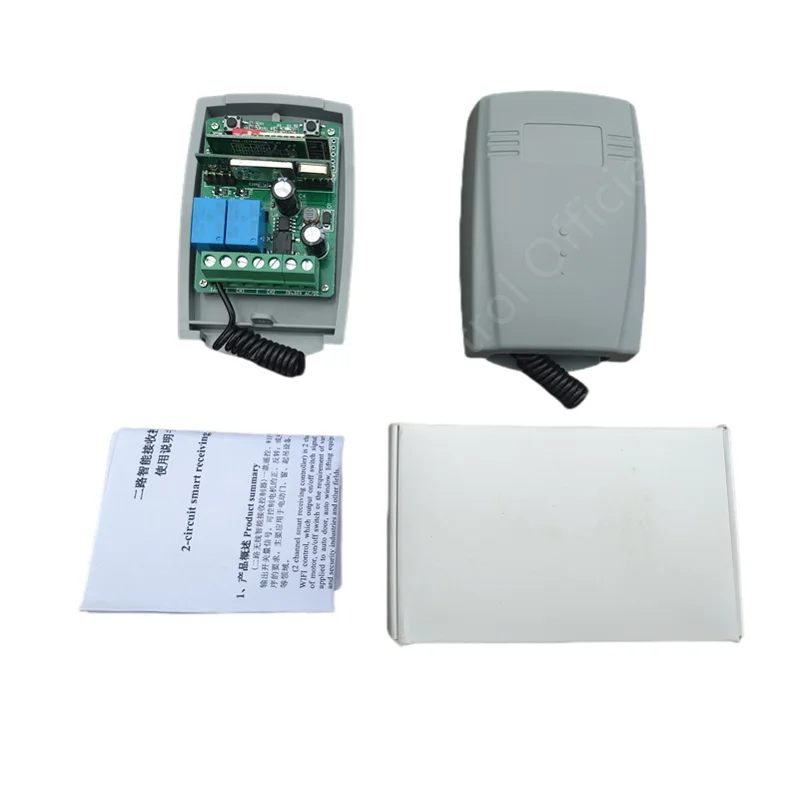 WIFI control system 433mhz universal 9-30v AC/DC 2channels fixed code & rolling code receiver