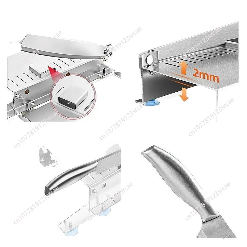 

Коммерческий нож для нарезки из нержавеющей стали, инструмент для измельчения костей из мяса баранины, курицы, утки, рыбы, говядины.