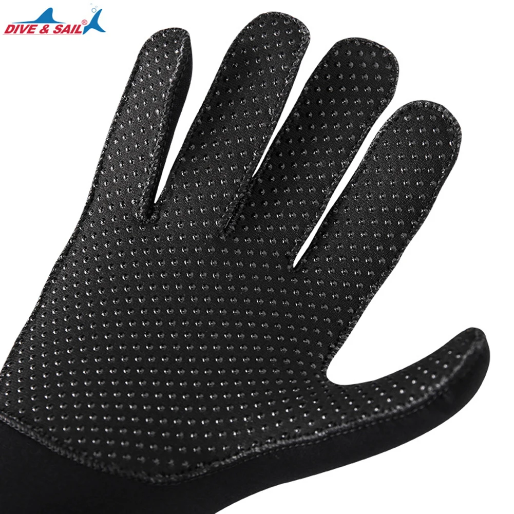 الغوص الشراع 3 مللي متر النيوبرين الغوص قفازات السباحة عدم الانزلاق المضادة للخدش الشتاء الدفء القفازات تحت الماء الرياضة الصيد قفاز