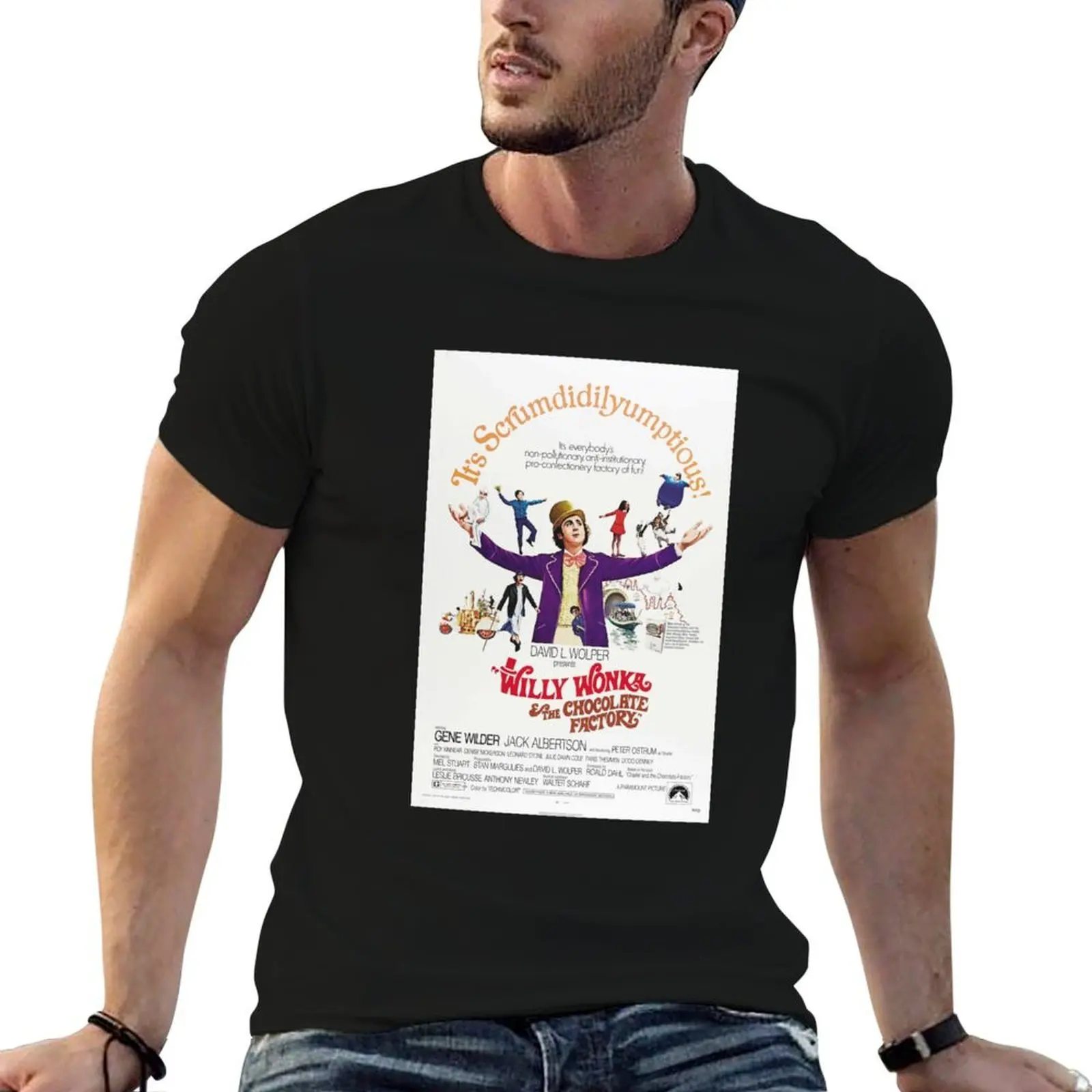 

The Chocolate Factory T-Shirt man t shirts for men casual t shirt for man 100 percent cotton t shirts for man slim fit T-Shirt