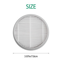 A49Z Handle Vacuum Cleaner Hepa Filter For Xiaomi Deerma VC20S VC20 Handle Vacuum Cleaner Parts Accessories Filter 5Pcs