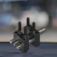 Mini Vise Clamp with 4 Metal Rods Wear Resistant Professional Adjustable Table Vise for Crafts Models Hobbies Watches Jewelry