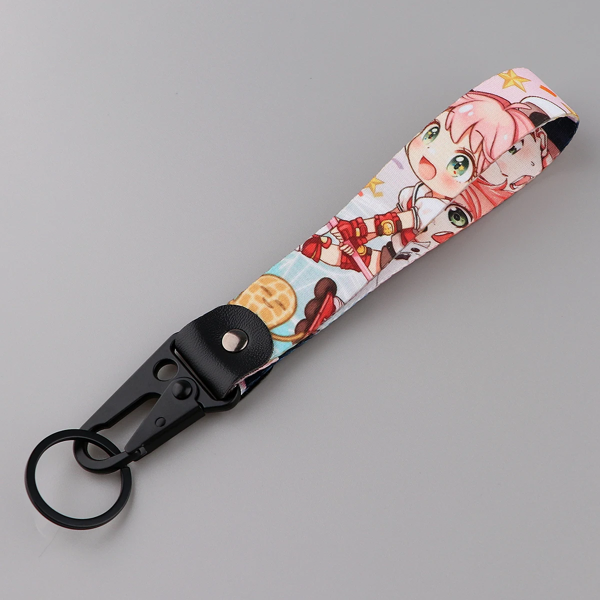 

Funny Animation Key Fobs Keychain for Car Motorcycles Short Lanyard Key Tags Keyring Accessories Gifts Chaveiro Jewelry
