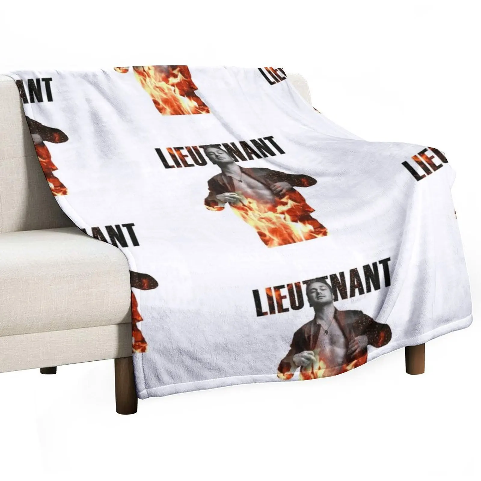 Lieutenant Kelly Severide from Chicago Fire Throw Blanket Soft Blankets For Bed Soft Big Heavy Nap Designers Blankets